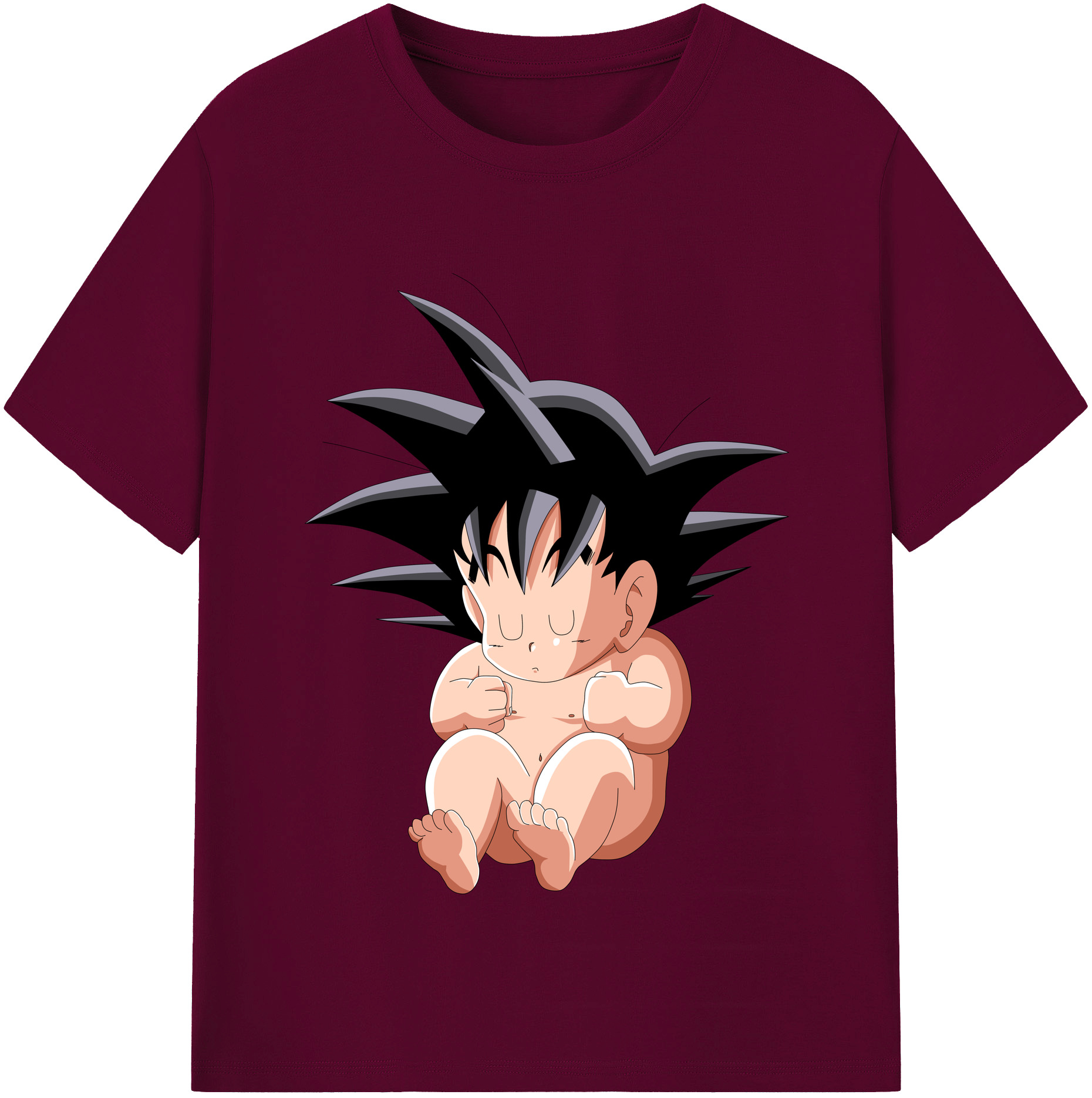 （画像用） ドラゴンボール 孫悟空（そん ごくう）Son Goku カカロット DRAGON BALL Kakarotto レディースカジュアルプリントTシャツ（綿100％）